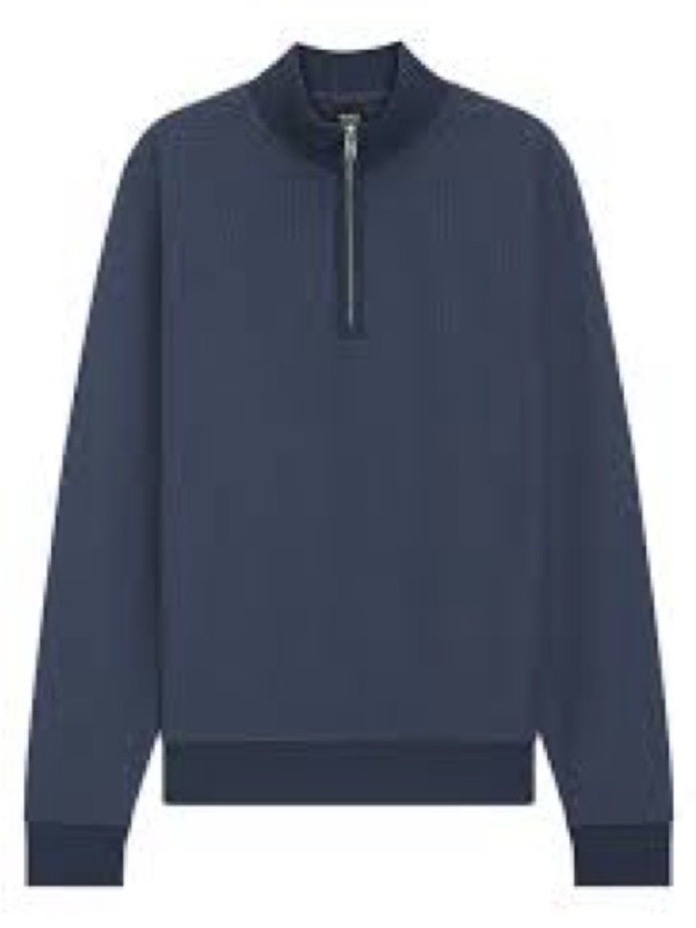 TED BAKER, 1/4 zipper black sweatshirt!